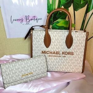 Michael kors set Mini Tote Crossbody and wallet